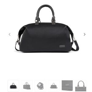 bugatti leather duffle bag